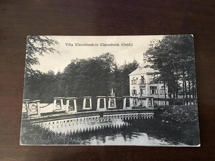 Klarenbeek Villa Klarenbeek rond 1930 gelopen kaart     254, Verzamelen, Ansichtkaarten | Nederland, Gelopen, Gelderland, 1920 tot 1940