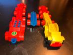 Duplo wagens met aanhangers - Leuk cadeau!, Ophalen of Verzenden, Gebruikt, Losse stenen, Duplo