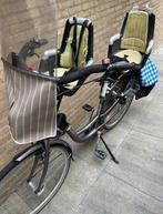 Moederfiets, Fietsen en Brommers, Fietsen | Dames | Moederfietsen, 2 zitjes, Gebruikt, Windscherm, Ophalen