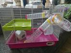 Ferplast Laura (dwerg) hamster/ muizenkooi, Kooi, Minder dan 75 cm, Zo goed als nieuw, Hamster
