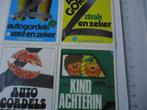 sticker oud Auto Autogordel jaren 70 vvn vel seventies strip, Verzenden, Zo goed als nieuw, Bedrijf of Vereniging