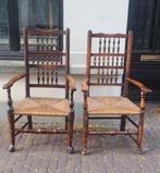 2 x Engelse spindle back chairs ca. 1800 patina!!!, Ophalen of Verzenden