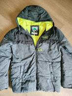 Winterjas maat 158/164 - Donkergrijs, Ophalen of Verzenden, Gebruikt, Jongen, Jas