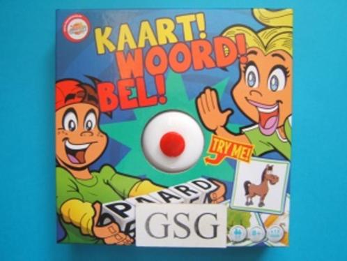 Kaart woord bel nr. 2555119-01 (Nieuw), Hobby en Vrije tijd, Gezelschapsspellen | Kaartspellen, Nieuw, Ophalen of Verzenden