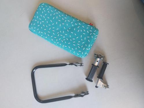 Fiets bagagedragerkussen 32x16x4, rug en voetsteunen, Fietsen en Brommers, Fietsaccessoires | Bagagedragers, Zo goed als nieuw