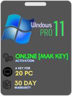 Windows 11 Pro (20PC), Computers en Software, Besturingssoftware, Ophalen of Verzenden, Nieuw, Windows