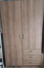 Kledingkast met lades en hanggedeelte, Ophalen, Overige materialen, Gebruikt, 50 tot 100 cm