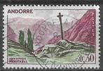 Andorra-Frans 1961/1971 - Yvert 159 - Landschappen (ST), Postzegels en Munten, Postzegels | Europa | Overig, Ophalen, Overige landen