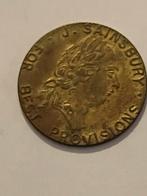 George lll token 1789, Ophalen of Verzenden, Overige materialen