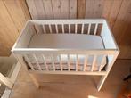 Wiegje (40x80cm, wit), inclusief aerosleep matras, Kinderen en Baby's, Babywiegjes en Ledikanten, Ophalen, Zo goed als nieuw, Wieg