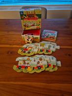 Boerderijdieren boek & puzzeltrein, Kinderen en Baby's, Ophalen of Verzenden, 10 tot 50 stukjes, Zo goed als nieuw, 2 tot 4 jaar