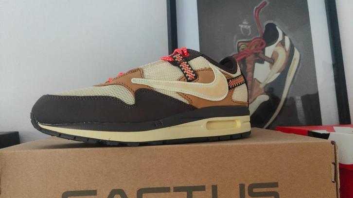 Nike air max 1 Cactus Jack Travis scott, Kleding | Heren, Schoenen, Nieuw, Sneakers of Gympen, Overige kleuren, Ophalen of Verzenden