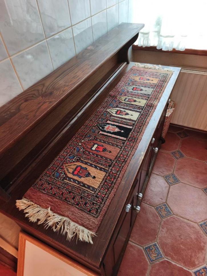 Perzisch tapijtje - 130x40 cm, Huis en Inrichting, Kasten | Dressoirs, Gebruikt, Minder dan 50 cm, Minder dan 25 cm, Ophalen