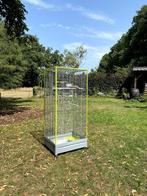 Voltrega Volière 420 – Grijs/Groen – 65x54x150 cm Inclusief, Dieren en Toebehoren, Vogels | Hokken en Kooien, Ophalen, Zo goed als nieuw