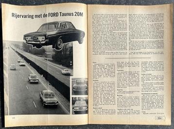 Ford 17M en 20M ( P5 ) testen in Autokampioen beschikbaar voor biedingen