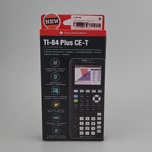 Texas Instruments TI-84 Plus CE-T Python Edition Grafische r, Diversen, Schoolbenodigdheden, Nieuw