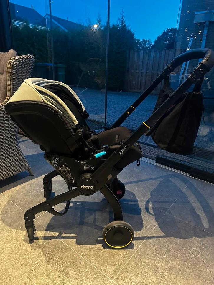 Doona X dusty sage overcompleet zgan, Kinderen en Baby's, Kinderwagens en Combinaties, Zo goed als nieuw, Overige merken, Ophalen