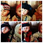 Klederdracht poppen Lidova Tvorba Tjechie Slovakije Moravië, Ophalen of Verzenden, Zo goed als nieuw, Pop