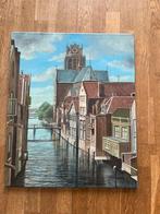 Schilderij van Dordrecht, Antiek en Kunst, Kunst | Schilderijen | Klassiek, Ophalen of Verzenden