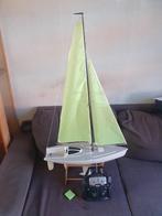 rc zeilboot micro magic compleet met zender., Hobby en Vrije tijd, Modelbouw | Boten en Schepen, Ophalen, Zo goed als nieuw, 1:50 tot 1:200