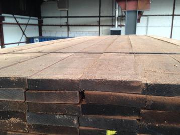 HARDHOUTEN BESCHOEIING RUW 20x200x4000  Bundels hardhouten b beschikbaar voor biedingen