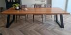 Eettafel, Huis en Inrichting, Tafels | Eettafels, Ophalen, Gebruikt, 200 cm of meer, Vijf personen of meer
