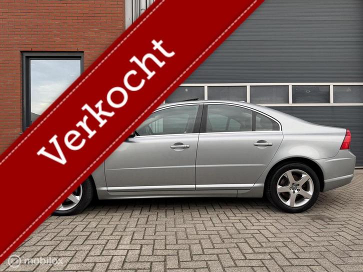 Volvo S80 2.5T Aut. Summum - s/k dak - 1e eig - dealer onder, Auto's, Volvo, Bedrijf, Te koop, S80, ABS, Airbags, Airconditioning