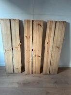 Houten Planken - 3 stuks - 120x36 cm, Doe-het-zelf en Verbouw, Hout en Planken, Ophalen, Gebruikt, 25 tot 50 mm, Plank