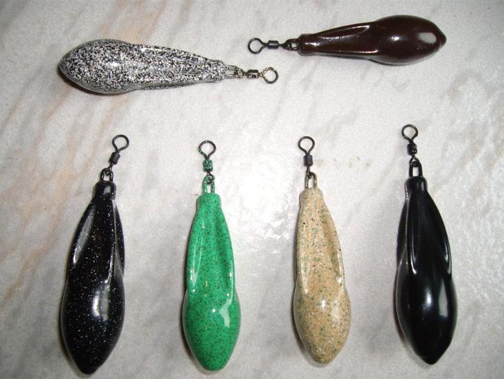 Bullet torpedo vleugellood 85 - 105 - 130 - 155 gram, Watersport en Boten, Hengelsport | Karpervissen, Nieuw, Dobber of Lood, Ophalen of Verzenden