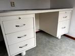 Bureau met dubbele laden, gratis, Huis en Inrichting, Ophalen, Gebruikt, Bureau