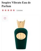 Sospiro Vibrato Eau de Parfum 100 ml, Ophalen of Verzenden, Nieuw