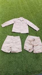 DESERT KORTE BROEKEN EN VEST., Ophalen, Landmacht, Overige gebieden, Kleding of Schoenen