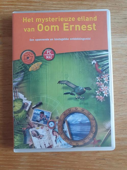 Het mysterieuze eiland van oom Ernest, Spelcomputers en Games, Games | Pc, Zo goed als nieuw, 1 speler, Vanaf 3 jaar, Ophalen of Verzenden