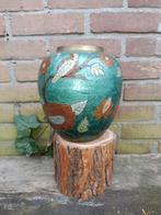 Cloisonne Vaas met Vogel en Bloemen, Ophalen of Verzenden, Gebruikt