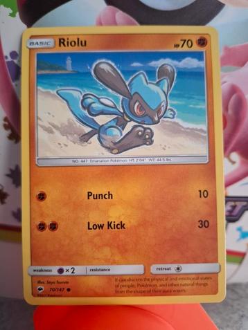 Riolu 70/147 Burning Shadows beschikbaar voor biedingen