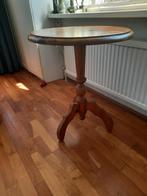 Bijzet/wijntafeltje dia 60cm hoog 70cm, Huis en Inrichting, Tafels | Bijzettafels, Ophalen, Gebruikt, Rond, 55 tot 75 cm