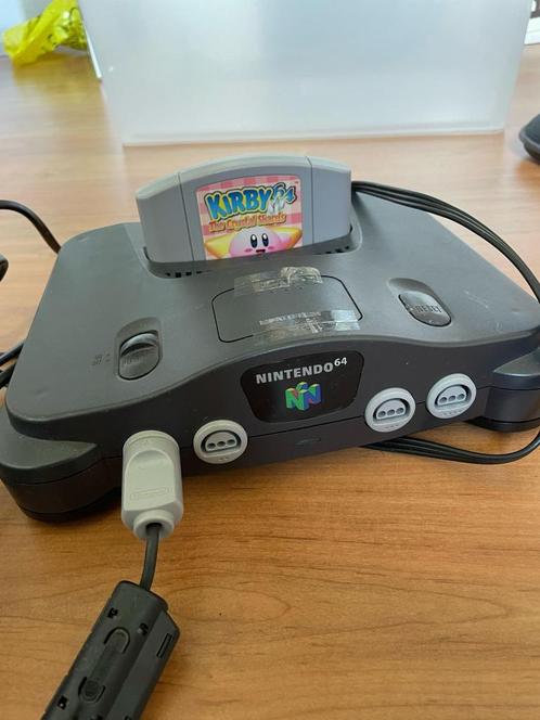 Nintendo 64 console, Spelcomputers en Games, Spelcomputers | Nintendo 64, Gebruikt, Met 1 controller, Met games, Ophalen of Verzenden