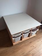 Legotafel DIY Trofast - IKEA kasten op wieltjes, Gebruikt, Kast, 70 cm of meer, 75 tot 100 cm