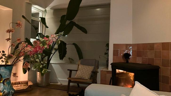 Veneta vouwgordijn z.g.a.n., Huis en Inrichting, Stoffering | Gordijnen en Lamellen, Zo goed als nieuw, 100 tot 150 cm, 50 tot 100 cm