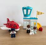 Duplo 10961 - Vliegveld met vliegtuig, Ophalen of Verzenden, Zo goed als nieuw, Duplo