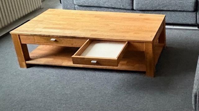 Salontafeltje, Huis en Inrichting, Tafels | Salontafels, Gebruikt, Minder dan 50 cm, 50 tot 100 cm, 100 tot 150 cm, Rechthoekig