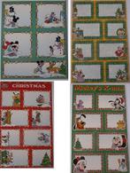 29 Kerst cadeau labels Zelfklevend Disney, Ophalen of Verzenden, Overige figuren, Nieuw, Beeldje of Figuurtje