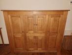 Landelijke massieve eikenhouten kast, Huis en Inrichting, Ophalen, Gebruikt, 25 tot 50 cm, 100 tot 150 cm