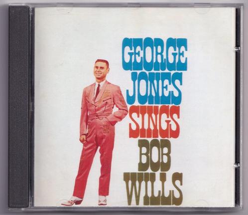 CD  George Jones - Sings Bob Wills (Razor & Tie), Cd's en Dvd's, Cd's | Country en Western, Zo goed als nieuw, Ophalen of Verzenden