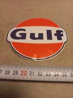 Gulf logo, Ophalen of Verzenden, Zo goed als nieuw