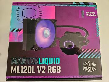 Cooler master MASTERLIQUID ML120L V2 RGB waterkoeler beschikbaar voor biedingen