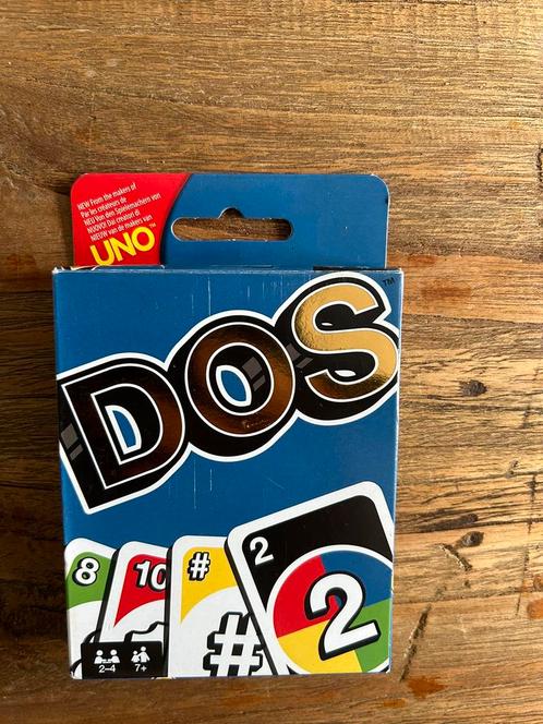 Uno DOS kaartspel, Hobby en Vrije tijd, Gezelschapsspellen | Kaartspellen, Zo goed als nieuw, Ophalen of Verzenden