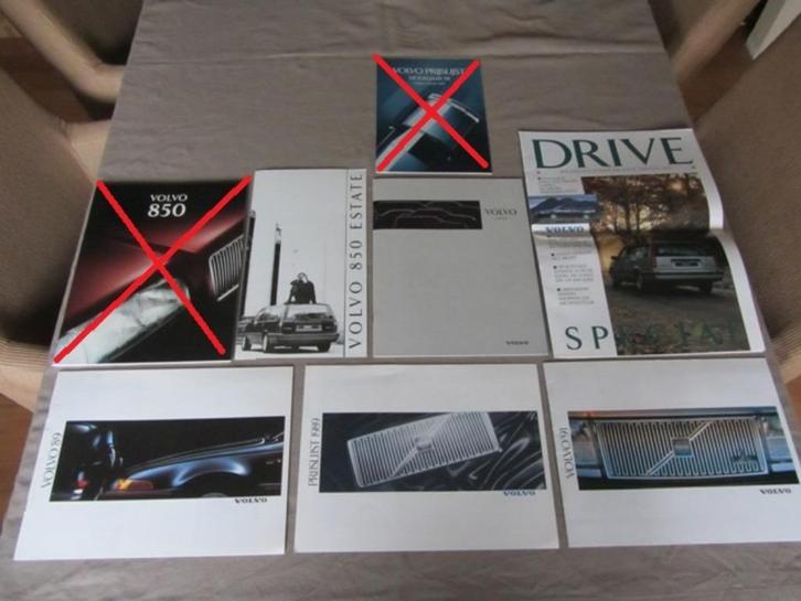 Volvo Folders, Boeken, Auto's | Folders en Tijdschriften, Zo goed als nieuw, Volvo, Ophalen of Verzenden