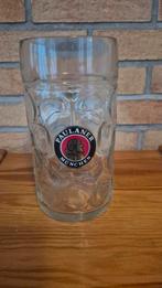 Paulaner München Bierglas, Glas of Glazen, Ophalen of Verzenden, Overige stijlen, Glas