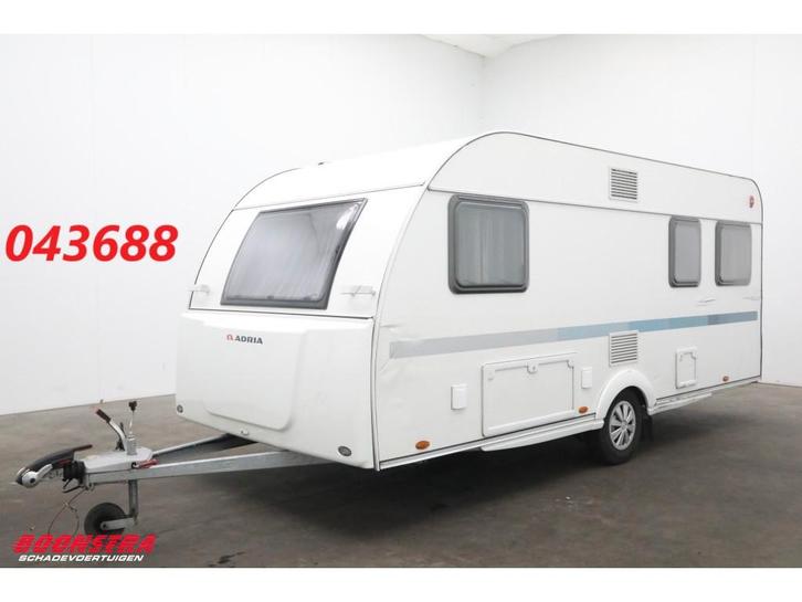 Adria AVIVA 492 LU Single Beds Middenkeuken BY 2021, Caravans en Kamperen, Caravans, Bedrijf, tot en met 4, 1000 - 1250 kg, Adria